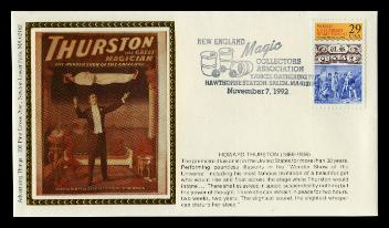 "Thurston: The Great Magician. The Wonder Show of the Universe" Cachet Envelope