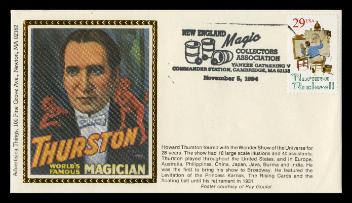 "Thurston World's Famous Magician" Cachet Envelope