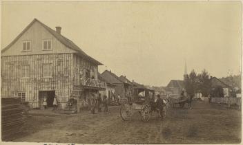 Main Street, Saint  Alexis (now Saguenay), QC, 1880