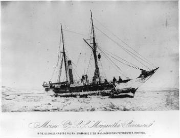 S.S. "Margaretha Stevensons", Moisie Company, near the Pilgrims islands, QC, 1867