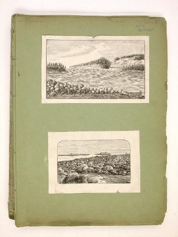 Scrapbook of artist's proofs by John Henry Walker