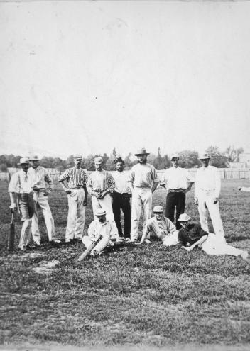The Guards' cricket team, Montreal, QC, 1864