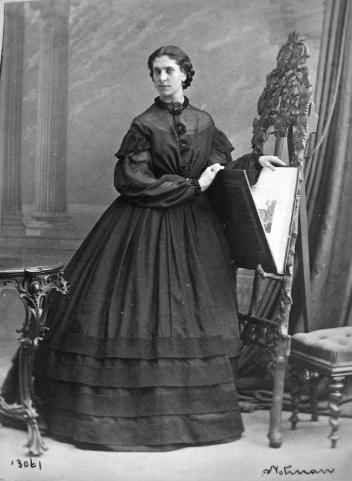 Clara Symes, Montreal, Quebec, 1864