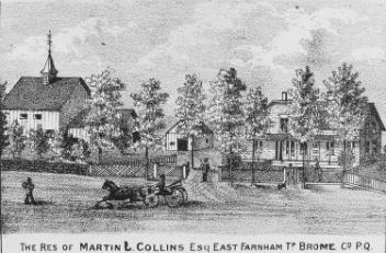 The residence of Martin L. Collins, Esq., Brome County, Quebec