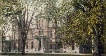 Édifices du Parlement provincial, Fredericton, N.-B., vers 1910