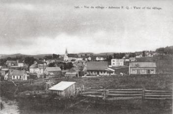 View of the village, Asbestos, QC, about 1910