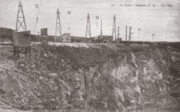 The Pits, Asbestos, QC, about 1910