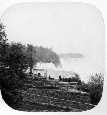 Chutes Niagara, Niagara, Ont., 1860