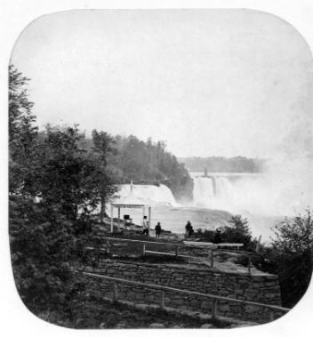 Chutes Niagara, Niagara, Ont., 1860