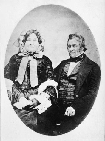 M. et Mme Phillips, copie réalisée en 1865