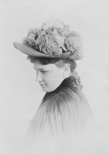 Ethel L. Andrews (?), Boston, MA, about 1885