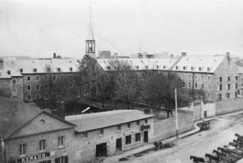 Grey Nunnery, Youville Street, Montreal, QC, 1867