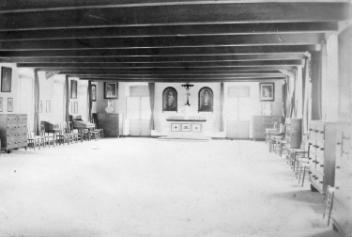 La salle communautaire, couvent des Soeurs Grises, Montréal, QC, 1867