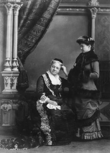 Mrs. and Miss S. Reed, Montreal, QC, 1882