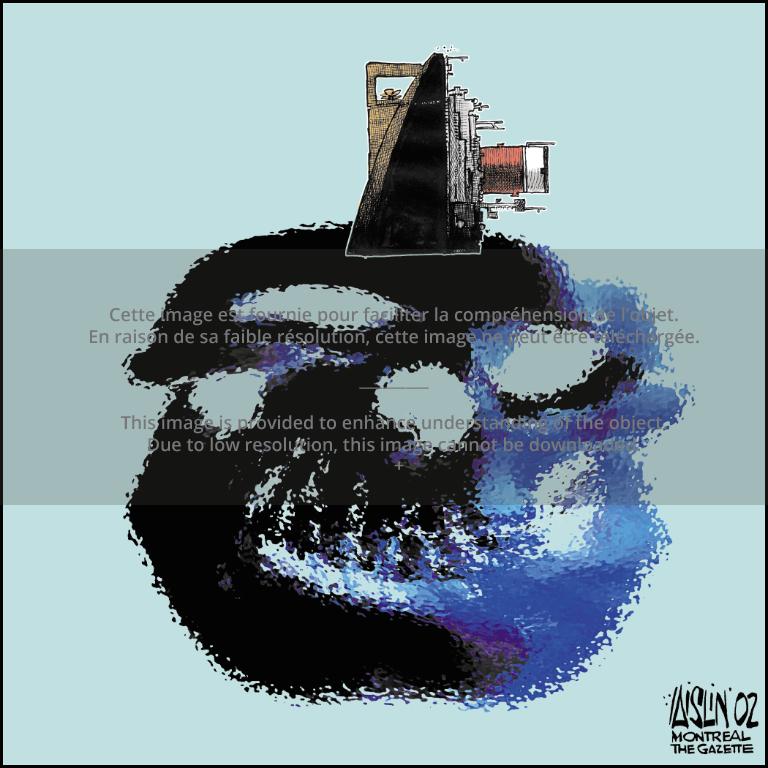 Cartoon - Prestige oil spill | McCord Museum