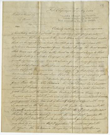 Letter from A. R. MacLeod to Robert McVicar