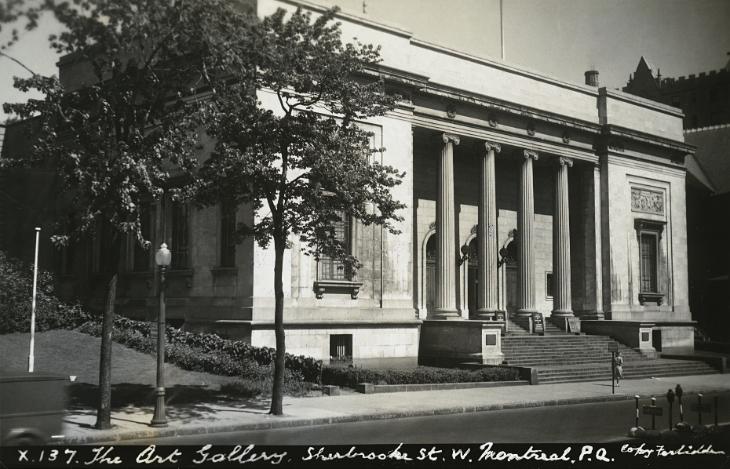 The art gallery (Montreal Museum of Fine Arts), Montreal, QC, ca. 1935