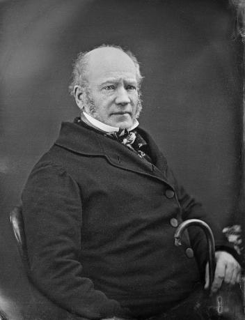 Sir George Simpson, Montréal, QC, vers 1850, copie réalisée en 1872