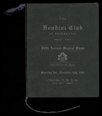 Fifth Annual Magical Show and Kindred Arts of the Houdini Club of Philadelphia