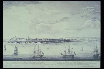 Vue de la ville de Québec, capitale du Canada, 1760