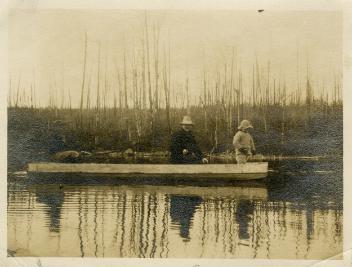 Baptiste Paradis, Henri G. Le Moine et John G. M. Le Moine, club de chasse et pêche de Ouichewan, 1910-1919