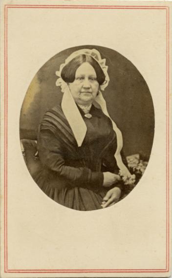 Julie Bruneau, Montreal, QC, about 1857
