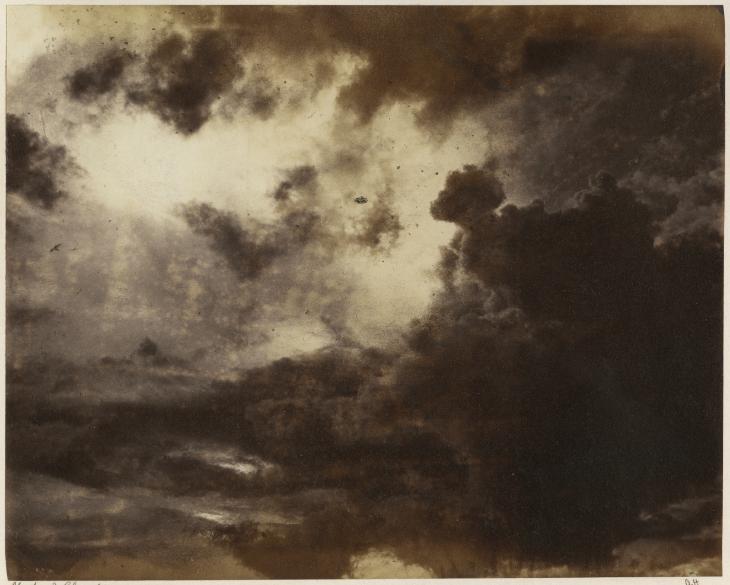 Étude de nuages, vers 1870