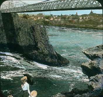 Chutes réversibles sur la rivière Saint John, Saint John, N.-B., 1903