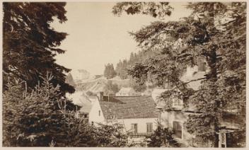 Village de La Malbaie, QC, vers 1870