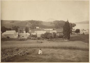 Georgeville, on Lake Memphremagog, QC, before 1865