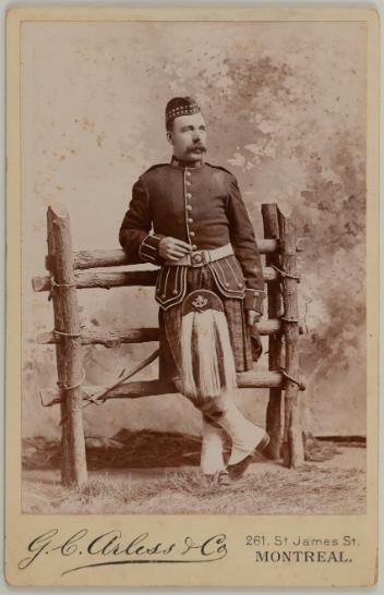 Portrait d’un homme non identifié, Montréal, Québec, 1888-1907