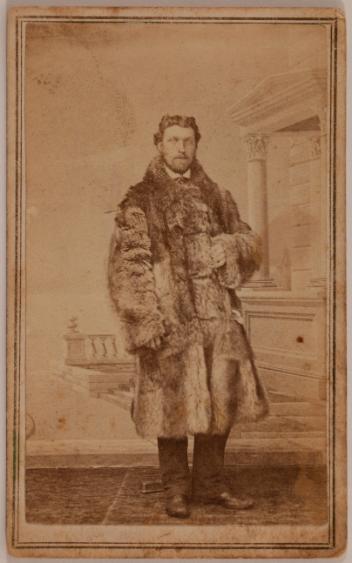 Portrait of an unidentified man, Quebec City, Quebec, 1864-1866