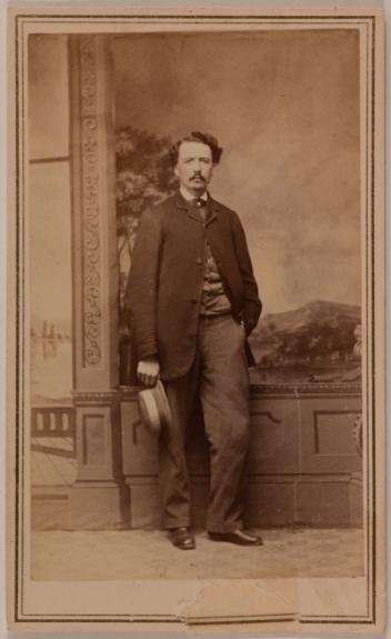 Portrait d’un homme non identifié, Québec, Québec, 1864-1866