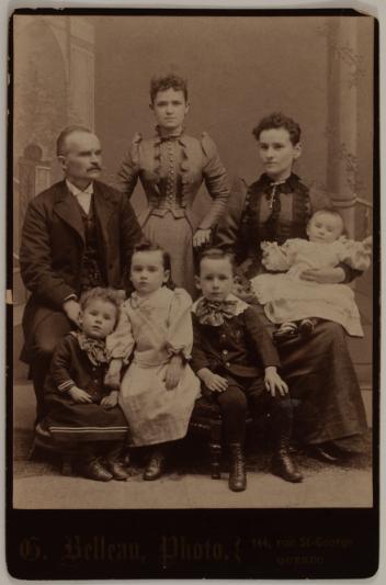 Baulet family, Quebec City, Quebec, 1889-1900
