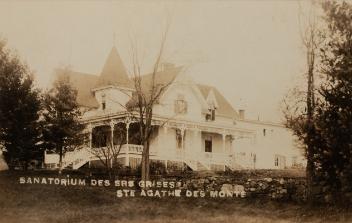 Grey Nuns sanatorium, Sainte-Agathe-des-Monts, Quebec, 1910-1940