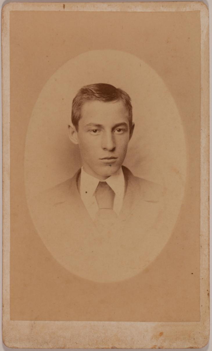 Portrait d’un homme non identifié, Montréal, Québec, 1860-1890 ?