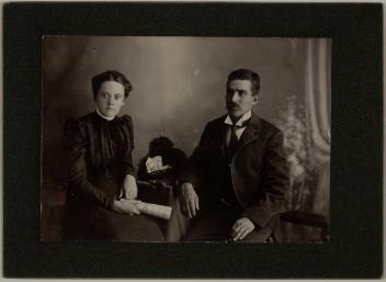 George et Maria, Thetford Mines, Québec, 1901-1910