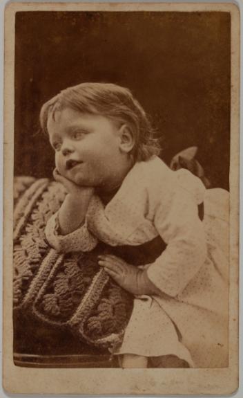 Portrait of an unidentified child, Quebec City, Quebec, 1869-1875