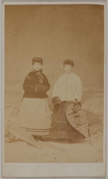 Portrait of unidentified women, Quebec City, Quebec, 1869-1875