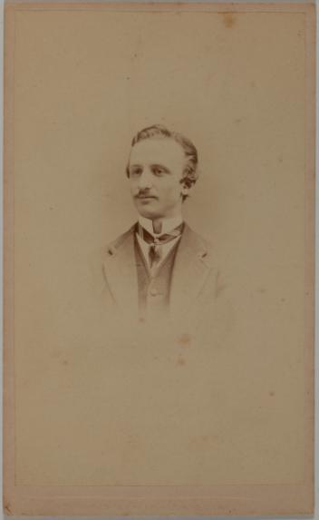 Portrait of an unidentified man, Quebec City, Quebec, 1866-1873
