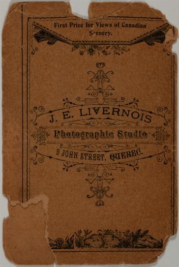 Studio de photographie J. E. Livernois