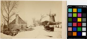 On the Lower Lachine Road (now LaSalle Boulevard), LaSalle, near Montreal, QC, before 1865