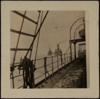 Bateaux à vapeur suivant le RMS Nascopie, Russie du Nord?, 1915-1919