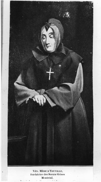 Mère d'Youville, founder of the Grey Nuns, Montreal, QC, about 1910
