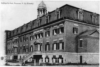 Collège Saint-Paul, Varennes, QC, vers 1910