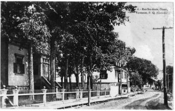 Rue Sainte-Anne Ouest, Varennes, QC, vers 1910