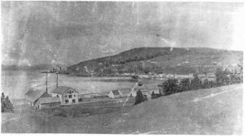 Gaspé Basin, QC, about 1910