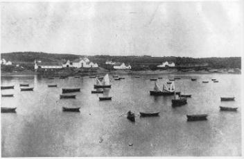 Bassin de Gaspé, Gaspé, QC, vers 1910