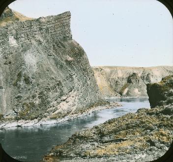 Canyon Black, rivière Thompson, C.-B., 1889, copie réalisée vers 1902