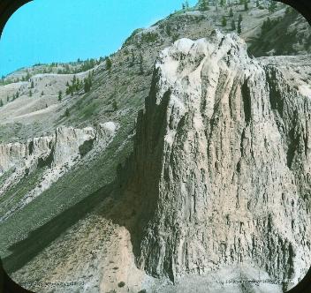 Le canyon Thompson près d'Ashcroft, C.-B., 1889, copie réalisée vers 1902